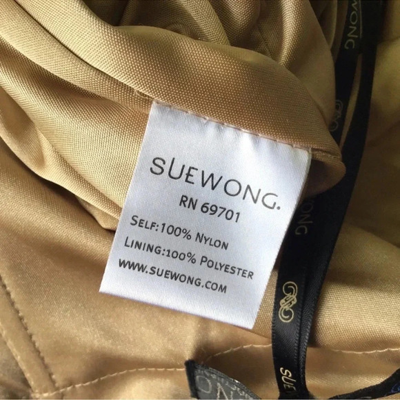 Sue Wong black strapless embellished lace cocktail dress Size 4 - Picture 9 of 11